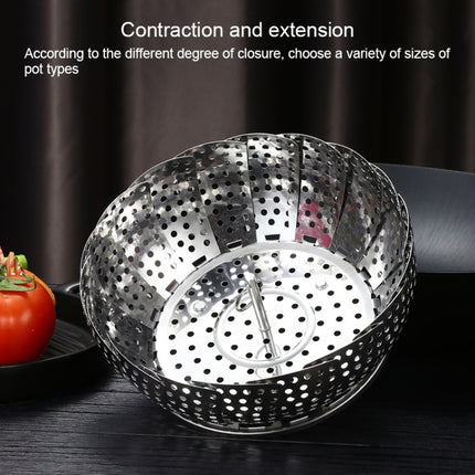 Stainless Steel Folding Retractable Lotus Steamer Tray, Lotus Steamer Tray