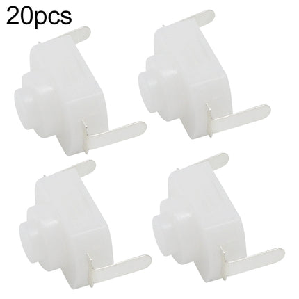 20 PCS YT-1208-YD LED Flashlight Button Switch