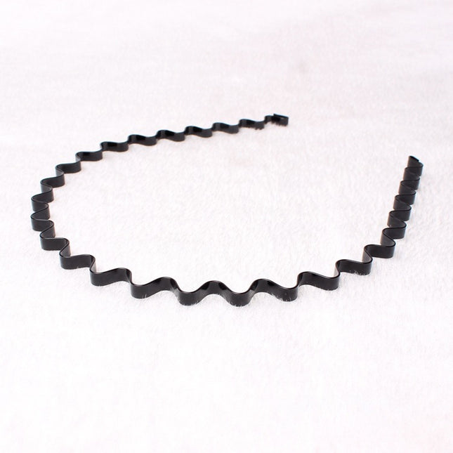 2pcs Unisex Simple Wavy Hair Head Hoop Band Sport Headband Hair accessories