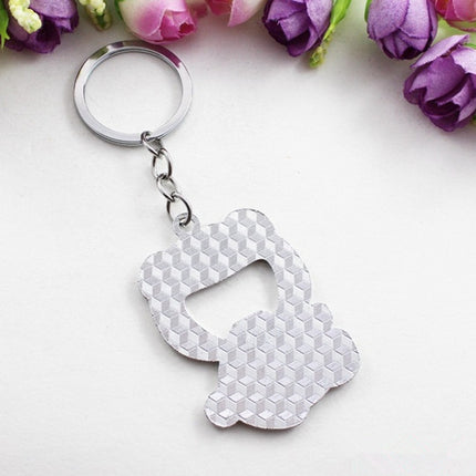 Cartoon Animal Shape Beer Bottle Opening Tool Opener Panda Keychain Pendant, Animal Shape Beer Bottle Opening