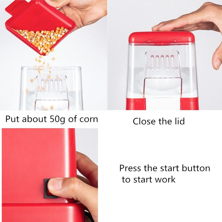 Home Childrens Popcorn Machine Mini Corn Popcorn Machine, 220V EU Plug, 110V US Plug