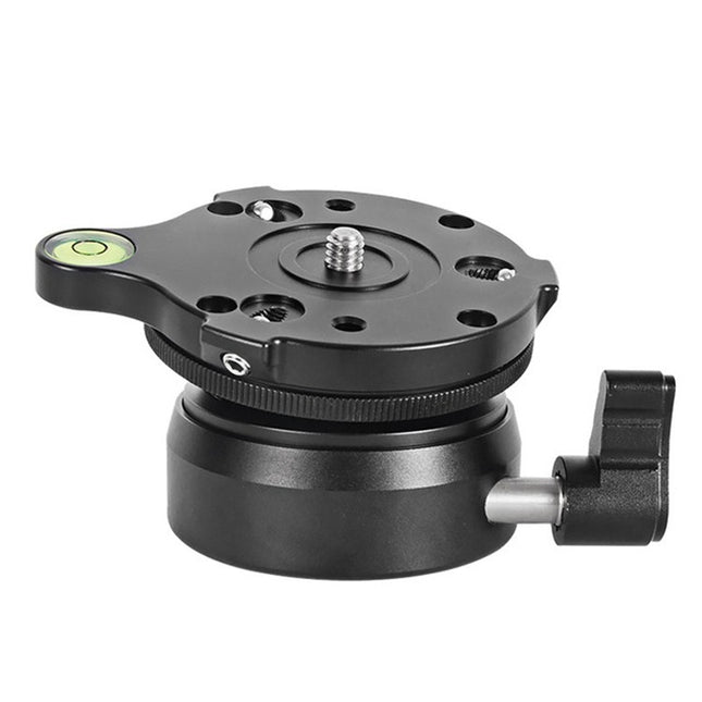 BENXIN DY-60N Universal Horizontal Adjustment Base Panoramic Pan-tilt SLR Camera Adjustment Table Hemispherical Base, DY-60N 1/4 inch