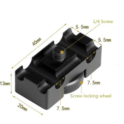 BEXIN Camera Quick Release Plate Data Cable Fixer Holder for Canon EOS 5D Mark IV
