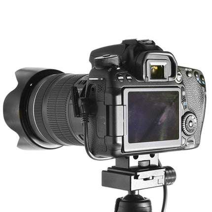 BEXIN Camera Quick Release Plate Data Cable Fixer Holder for Canon EOS 5D Mark IV