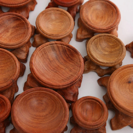 Crystal Ball Wenwan Wooden Base Ornaments, Rosewood 2×2.5cm, Rosewood 2.5×2.5cm, Rosewood 3×2.5cm, Rosewood 3.5×2.5cm, Rosewood 4×2.5cm, Rosewood 4.5×2.5cm, Rosewood 5×2.5cm, Black Elm 2×2.5cm, Black Elm 2.5×2.5cm, Black Elm 3×2.5cm, Black Elm 3.5×2.5c...