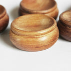 Asian Pear Drum Shape 3x2.5cm