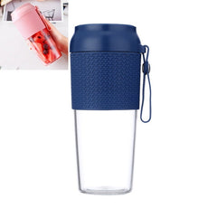 Portable Juicer Mini Electric Blender Portable Juicer, Style 2 (Pink), Style 2 (Navy Blue)