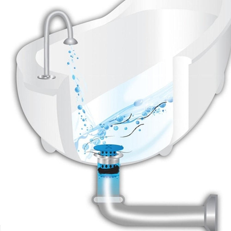 5 PCS Bathtub Pool Anti-clogging Device Hair And Hair Cleaning Collecting Floor Drain, Random Color Delivery, Hair Collecting Floor Drain