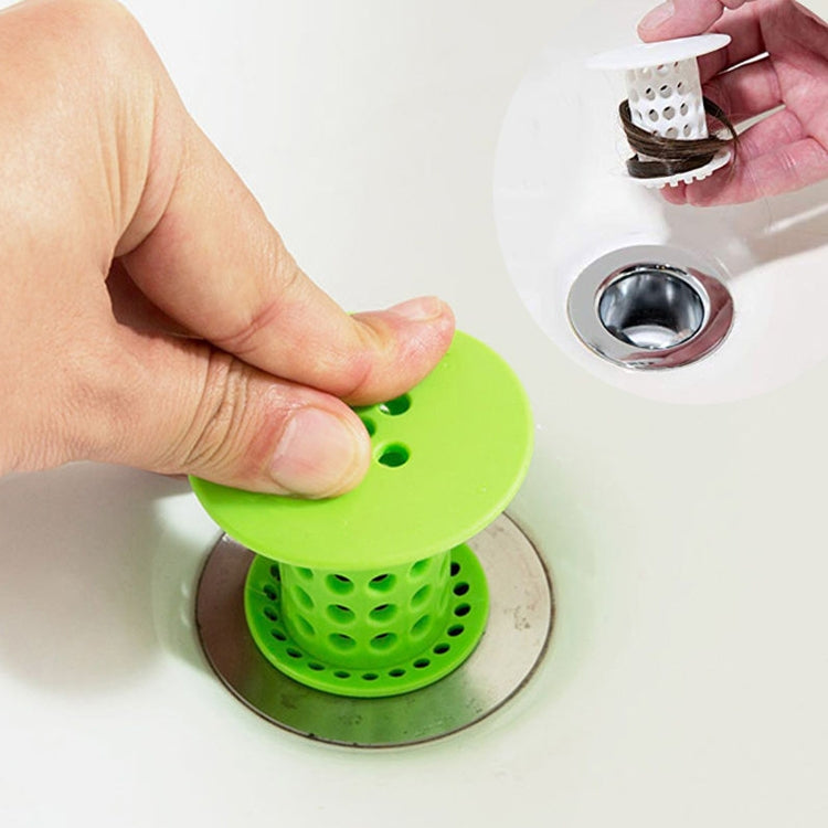 5 PCS Bathtub Pool Anti-clogging Device Hair And Hair Cleaning Collecting Floor Drain, Random Color Delivery, Hair Collecting Floor Drain