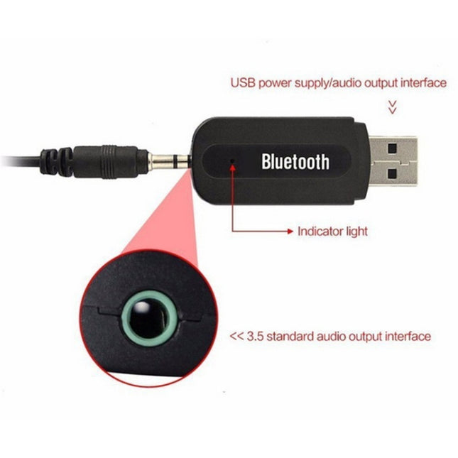 USB Bluetooth Audio Receiver AUX Bluetooth Adapter