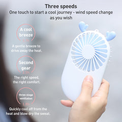 Portable Cute Pocket Mini USB Handheld Fan Phone Holder