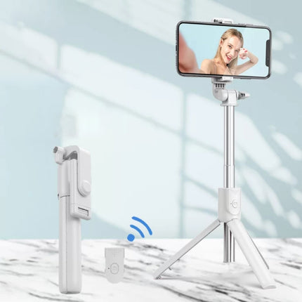 R1 Multifunctional Bluetooth Tripod Selfie Stick