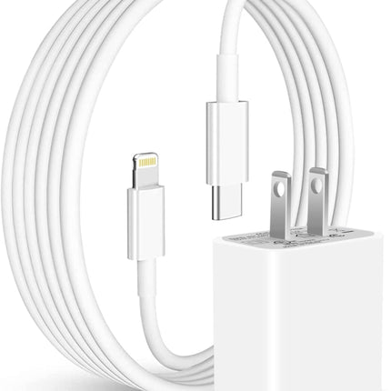 USB-C / Type-C to 8 Pin 20W PD Fast Charging Cable Charger Kit for iPhone