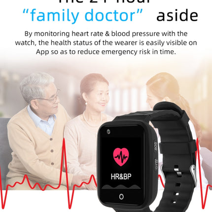 REACHFAR RF-V46-A GPS Smart Tracker WatchBand, Support SOS / Camera / Health Management / 4G LTE / Blood Pressure / Heart Rate, For Asia / Europe / Africa / Australia, RF-V46-A