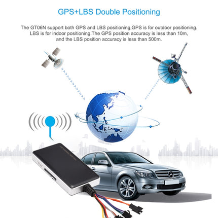 GT06N Car Truck Vehicle Tracking GSM / GPS Tracker