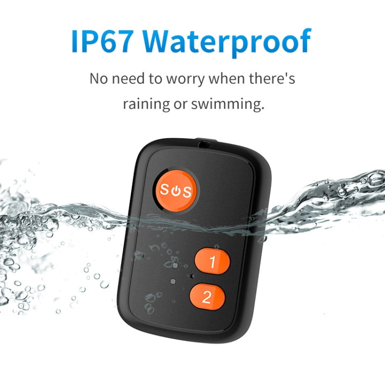 V51 A Style IP67 Waterproof 4G LTE 3G 2G GSM Elderly SOS Button Emergency Alarm GPS Tracker For Asia/Europe/Africa/Australia, V51 A Style