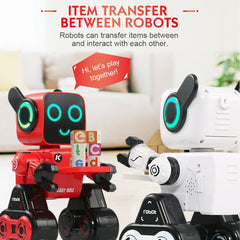 JJR/C R4 Cady Wile 2.4GHz Intelligent Remote Control Robo-advisor Money Management Robots Toy with Colorful LED Light, Remote Control Distance: 15m, Age Range: 8 Years Old Above , R4