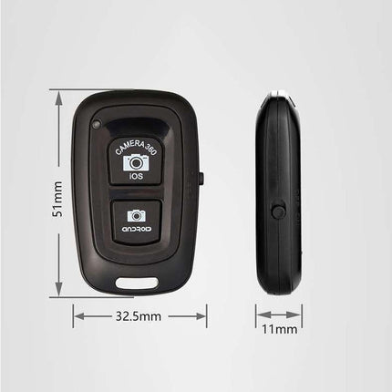 Dual-key Bluetooth Remote Shutter Camera Control Self-timer