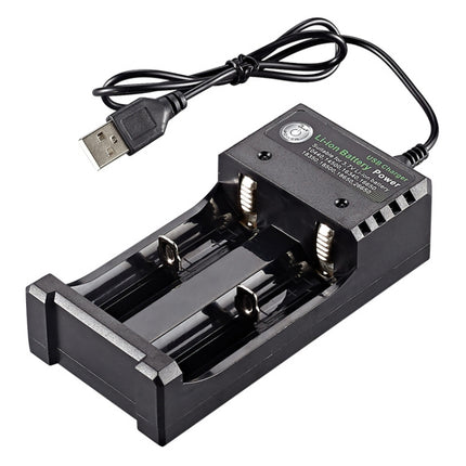 Dual Slot USB Charging Seat 3.7V Lithium Battery Charger