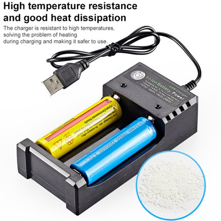 Dual Slot USB Charging Seat 3.7V Lithium Battery Charger