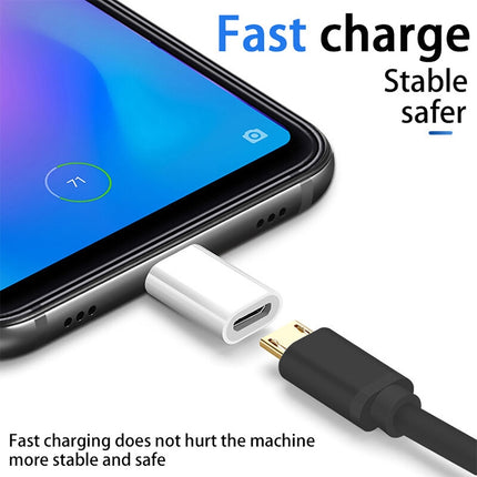 Micro USB Female to USB-C / Type-C OTG Adapter Charging Converter