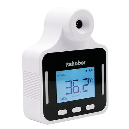 KF150 Long-distance Handsfree Non-contact Forehead Body Light-sensitive Distance Sensor Infrared Thermometer, 2.8 inch LCD Display Screen, KF150