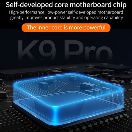 K9 Pro Handsfree Non-contact Body Light-sensitive Distance Sensor Thermometer + 1000ml Automatic Non-contact Liquid Soap Dispenser with Base Mount, K9 Pro