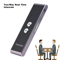 T8+ Portable Smart Voice Translator Smart Business Travel Real Time AI Translator Translation Machine 40 Languages Translator, T8+