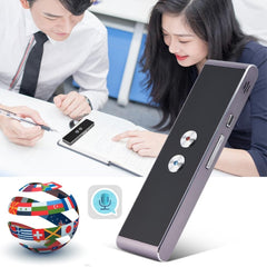 T8+ Portable Smart Voice Translator Smart Business Travel Real Time AI Translator Translation Machine 40 Languages Translator, T8+