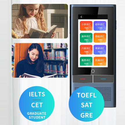 Z6 4G Version 3.1 inch Screen Smart Voice Translator for Business Travel 1GB+16GB Support 138 Languages Inter-Translation