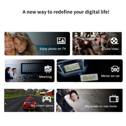 M9 Plus Wireless WiFi Display Dongle Receiver Airplay Miracast DLNA 1080P HDMI TV Stick