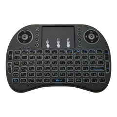 Support Language: Russian i8 Air Mouse Wireless Backlight Keyboard with Touchpad for Android TV Box & Smart TV & PC Tablet & Xbox360 & PS3 & HTPC/IPTV, Russian