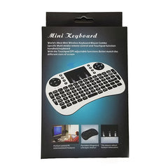 Support Language: Russian i8 Air Mouse Wireless Backlight Keyboard with Touchpad for Android TV Box & Smart TV & PC Tablet & Xbox360 & PS3 & HTPC/IPTV, Russian