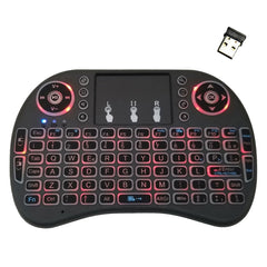 Support Language: Italy i8 Air Mouse Wireless Backlight Keyboard with Touchpad for Android TV Box & Smart TV & PC Tablet & Xbox360 & PS3 & HTPC/IPTV, Italy