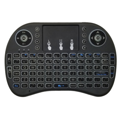 Support Language: English i8 Air Mouse Wireless Backlight Keyboard with Touchpad for Android TV Box & Smart TV & PC Tablet & Xbox360 & PS3 & HTPC/IPTV