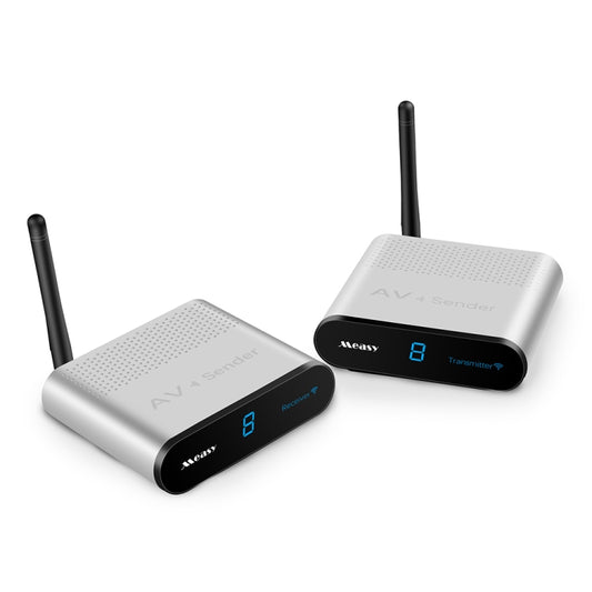 Measy AV530-2 5.8GHz Wireless Audio / Video Transmitter + 2 Receiver, Transmission Distance: 300m, US Plug, AV530-2 US Plug