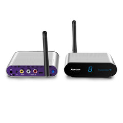 Measy AV530-2 5.8GHz Wireless Audio / Video Transmitter + 2 Receiver, Transmission Distance: 300m, US Plug, AV530-2 US Plug