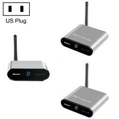 Measy AV530-2 5.8GHz Wireless Audio / Video Transmitter + 2 Receiver, Transmission Distance: 300m, US Plug, AV530-2 US Plug