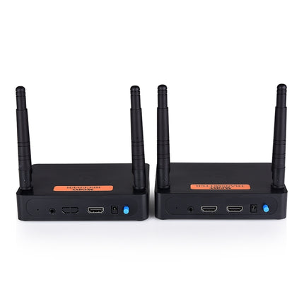 Measy FHD676 Full HD 1080P 3D 5-5.8GHz Wireless HDMI Transmitter (Transmitter + Receiver) Transmission Distance: 200m, Specifications:EU Plug, FHD676 (AU Plug), FHD676 (EU Plug), FHD676 (UK Plug), FHD676 (US Plug)
