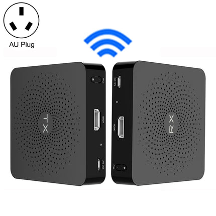 Kit de transmisión inalámbrica Measy W2H 60 GHz 4K Ultra HD, distancia de transmisión: 30 m, enchufe del Reino Unido, 4K