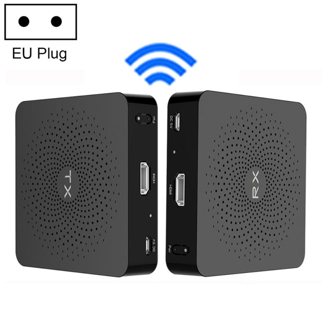 Measy W2H 60 GHz 4K Ultra HD Kabelloses Übertragungskit, Übertragungsdistanz: 30 m, UK-Stecker, 4K