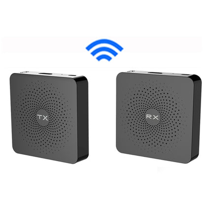 Kit de transmisión inalámbrica Measy W2H 60 GHz 4K Ultra HD, distancia de transmisión: 30 m, enchufe del Reino Unido, 4K