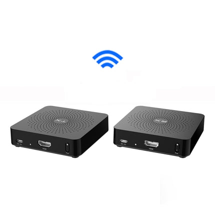 Kit de transmisión inalámbrica Measy W2H 60 GHz 4K Ultra HD, distancia de transmisión: 30 m, enchufe del Reino Unido, 4K
