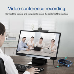 CK200 1080P HDMI + Microphone to HDMI + Audio + USB 3.0 HD Video Capture Card Device, Support UVC / UAC / MAC