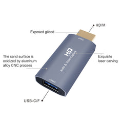 Z51 USB Female to HDMI Male Video Capture Card, Z51