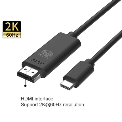 UC506 USB-C / Type-C to HDMI 2K 60Hz HDTV Cable, UC506