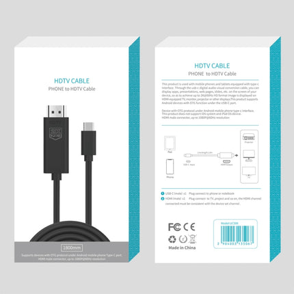 UC506 USB-C / Type-C to HDMI 2K 60Hz HDTV Cable, UC506