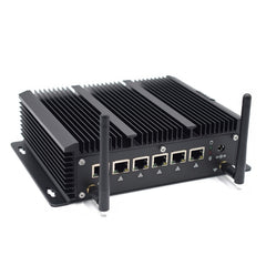 HYSTOU P09-6L Windows / Linux System Mini PC, Intel Celeron 3865U 2 Core 2 Threads up to 1.80GHz, Support mSATA, 4GB RAM DDR3 + 128GB SSD, 4GB RAM 128GB SSD