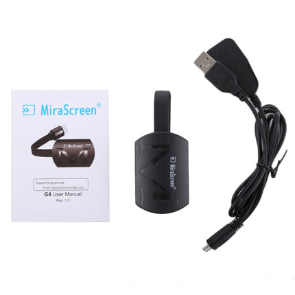 Dongle HDMI inalámbrico MiraScreen G4 HD 1080P TV Stick Reproductor multimedia WiFi Miracast, G4