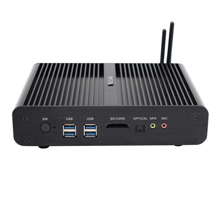 HYSTOU P05B-I7-5500U-2C Fanless Mini PC Intel Core i7 5500u Processor Quad Core up to 2.4GHz, RAM: 8G, ROM: 256G, Support Win 7 / 8 / 10 / Linux, 8G+256G